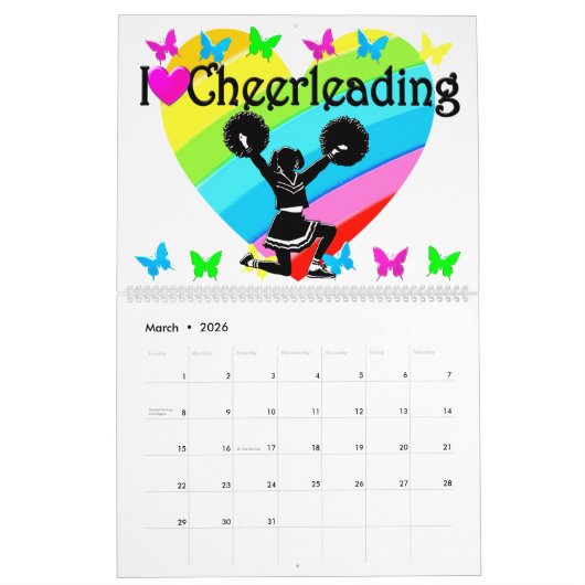 HÜBSCHER RAINBOW I LIEBE KALENDER (Mär 2026)