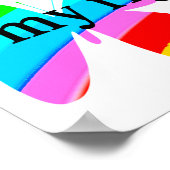 HÜBSCHER RAINBOW-KROSS ISAIAH 41:10-DESIGN POSTER (Ecke)