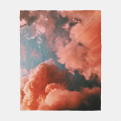 Hübscher Raum Fleecedecke (Vorderseite)