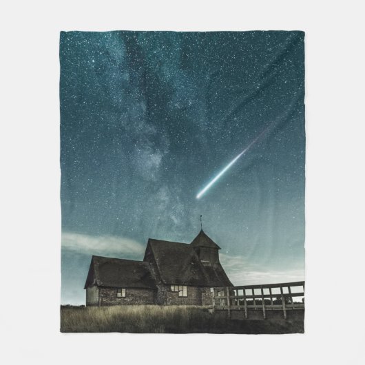 Hübscher Raum Fleecedecke (Vorderseite)