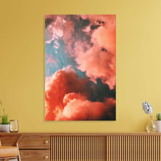 Hübscher Raum Leinwanddruck (Insitu (Wohnzimmer))