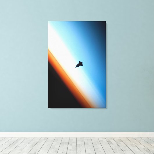 Hübscher Raum Leinwanddruck (Insitu (Holzboden))