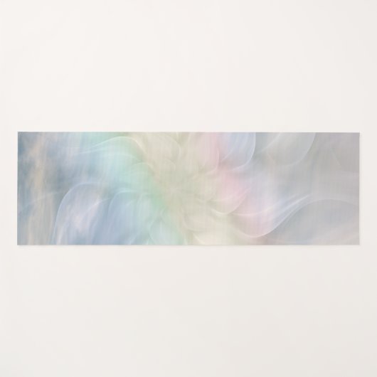 Hübscher Regenbogen-BlumeMandalaentwurf Yogamatte (Vorderseite (Horizontal))