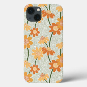 Hübscher Retro-Mutation der Blume der 1970er Jahre Case-Mate iPhone Hülle