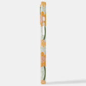 Hübscher Retro-Mutation der Blume der 1970er Jahre iPhone Hülle (Linke Seite)