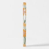 Hübscher Retro-Mutation der Blume der 1970er Jahre iPhone Hülle (Linke Seite)