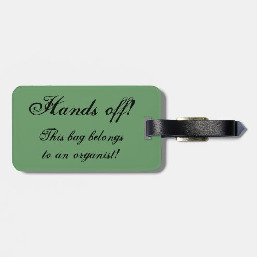 Hübscher Rohrgepäckumbau Gepäckanhänger (Rückseite horizontal)