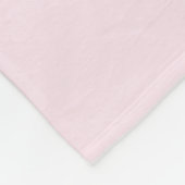 Hübscher rosa Baby-Igel Fleecedecke (Ecke)