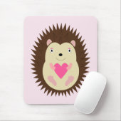 Hübscher rosa Baby-Igel Mousepad (Mit Mouse)