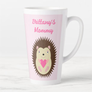 Hübscher rosa Baby-Mädchen-Igel individuell Milchtasse
