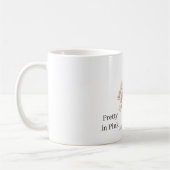 Hübscher Rosa Baum Kaffeetasse (Links)