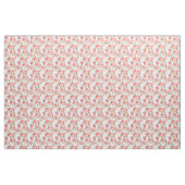 Hübscher rosa Blumenwatercolor-Garten Stoff (Yard (91,4 cm))