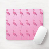 Hübscher rosa Flamingo Mousepad (Mit Mouse)