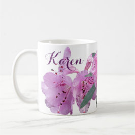 Hübscher rosa Frühling, Blütenblüte Kaffeetasse