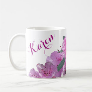 Hübscher rosa Frühling, Blütenblüte Kaffeetasse