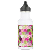 Hübscher rosa grüner edelstahlflasche (Rechts)