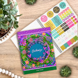 Hübscher rosa Herzflorname Planer<br><div class="desc">Dieser hübsche Inspirivity Blumen anpassbare Planer ist die perfekte Möglichkeit, jeden Tag bleibe organisiert. Das farbenfrohe und inspirierende Kunstwerk ist ein großartiges personalisiertes Geschenk für Familie, Freunde, Mitarbeiter oder Lehrer. Holen Sie sich einen für sich, um das ganze Jahr über bleibe. Diese Planer sind großartig für diejenigen, die jedes Jahr...</div>