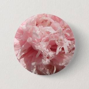 Hübscher, rosa Mohnknopf Button