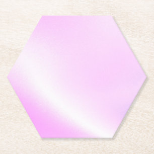 Hübscher rosa Papier-Untersetzer Untersetzer