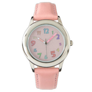 Hübscher rosa Pastell Armbanduhr