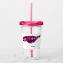 Hübscher rosa Vogel