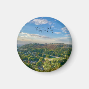 Hübscher roter Magnetflügel Magnet