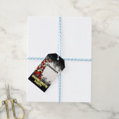 Hübscher Rotschmetterling-Junggeselinnen-Abschied Geschenkanhänger (Mit Garn)