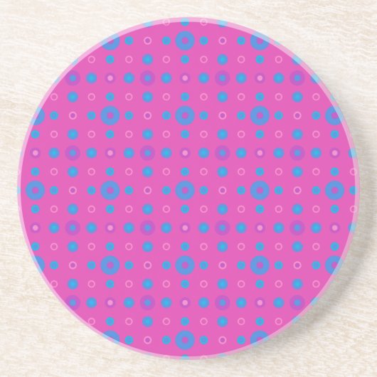 Hübscher Sandstein Untersetzer, Magenta und Bright Untersetzer (Vorne)