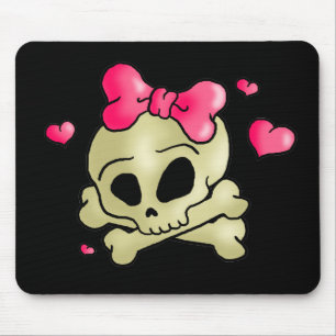 Hübscher Schädel Mousepad