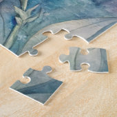 Hübscher Schmetterling auf Blume Puzzle (Seite)