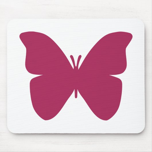Hübscher Schmetterling Mousepad (Vorne)