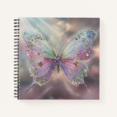 Hübscher Schmetterling Notizblock (Vorderseite)