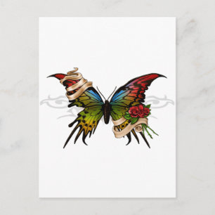 Hübscher Schmetterling Postkarte