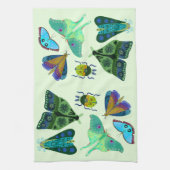 Hübscher Schmetterling und Moth Kitchen Handtuch (Vertikal)