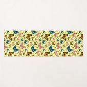 Hübscher Schmetterlingsfeder Yogamatte (Vorderseite (Horizontal))