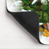 Hübscher Schneefall Mousepad (Ecke)