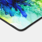 Hübscher Schreibtischblotter. Helle Alkoholtinten  Schreibtischunterlage (Ecke)