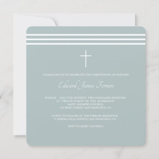 Hübscher Seemann Einladung (Vorderseite)