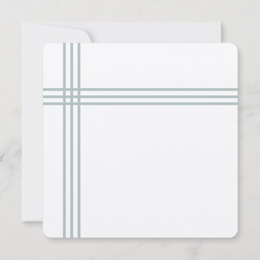 Hübscher Seemann Einladung (Rückseite)