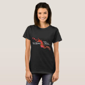 Hübscher Seepferdchen-Druck T-Shirt (Vorne ganz)