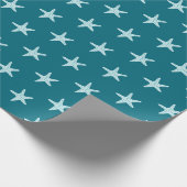 Hübscher Seestern Geschenkpapier (Ecke)