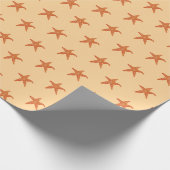  Hübscher Seestern  Geschenkpapier (Ecke)