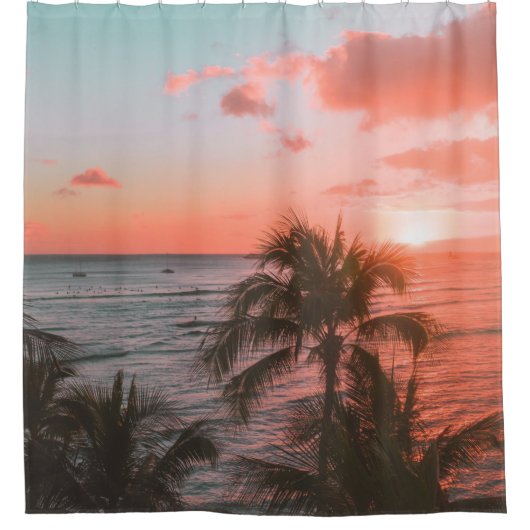 Hübscher Seeverkehr Duschvorhang (Vorderseite)