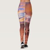 Hübscher Seeverkehr Leggings (Rückseite)