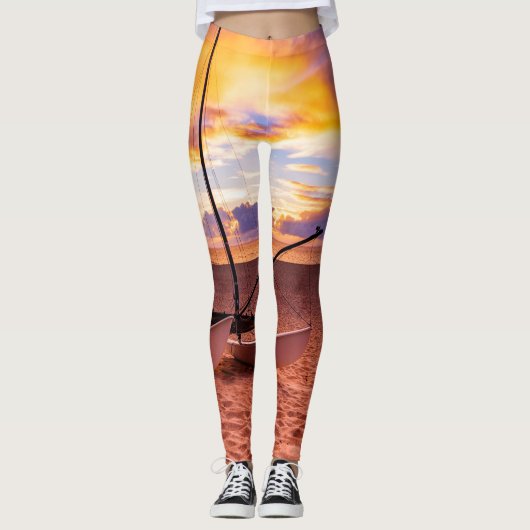 Hübscher Seeverkehr Leggings (Vorderseite)