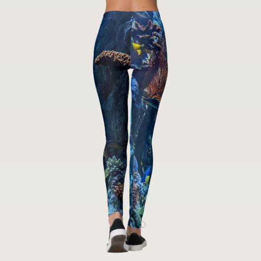 Hübscher Seeverkehr Leggings (Rückseite)