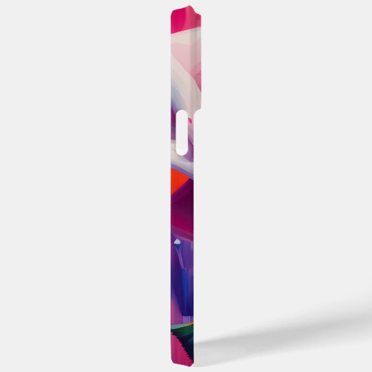 Hübscher Single Rosa Rosenöl Malerei Mit Monogramm Case-Mate iPhone Hülle (Rückseite / Rechts)