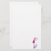 Hübscher Skater Briefpapier (Vorne/Hinten)