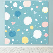 Hübscher Sky Leinwanddruck (Insitu (Holzboden))