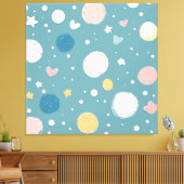 Hübscher Sky Leinwanddruck (Insitu (Wohnzimmer))